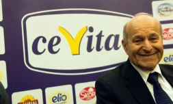 Le PDG de Cevital, premier groupe privé d'Algérie, Issad Rebrab, à Alger le 8 mai 2016