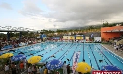 Saint-Paul de La Réunion - piscine de Plateau Caillou - samedi 27 décembre 2008 - le 20ème meeting international de natation de l'océan Indien