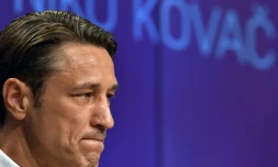 L'entraßneur croate du Bayern Niko Kocac en conférence de presse le 2 juillet 2018 à Munich
