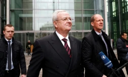 L'ancien patron de Volkswagen, Martin Winterkorn, à Berlin le 19 janvier 2017