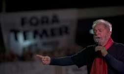Luiz Inacio Lula da Silva, le 9 décembre 2017 à Rio de Janeiro