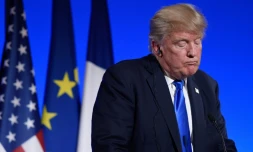 Donald Trump, le 13 juillet 2017 à Paris