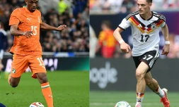 L'attaquant ivoirien Amad Diallo (Ă gauche), Ă Liverpool, le 31 mars 2026 et le milieu offensif Florian Wirtz (Ă droite), Ă Chicago, le 6 juin 2026