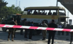Attentat contre un minibus transportant des employés de sécurité népalais le 20 juin 2016 à Kaboul