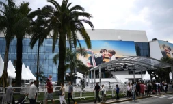 Photographie du Palais des Festivals Ă Cannes, le 6 mai 2018