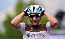 Le Français Nans Peters vainqueur de la 8e étape du Tour de France, entre Cazères-sur-Garonne et Loudenvielle, le 5 septembre 2020