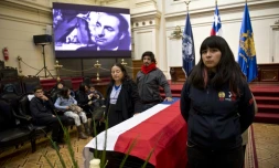 Hommage au poète Pablo Neruda le 25 avril 2016 à Santiago