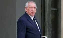 Le Premier ministre François Bayrou à la sortie du Conseil des ministres à l'Elysée, le 30 juillet  2025 à Paris