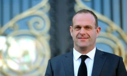 Steeve Briois le 11 novembre 2013 à Hénin-Beaumont