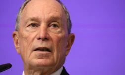 Le milliardaire Michael Bloomberg, le 22 mars 2018 Ă Detroit