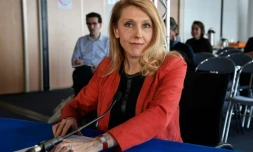 Sybile Veil, nouvelle présidente de Radio France le 11 avril 2018 devant le Conseil supérieur de l'audiovisuel (CSA)