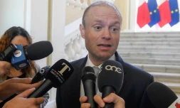 Le Premier ministre maltais Joseph Muscat, le 26 novembre 2019 à La Valette
