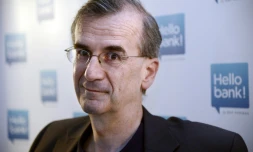 François Villeroy de Galhau candidat au poste de gouverneur de la Banque de France, le 16 mai 2013 à Paris