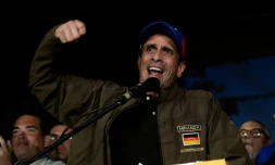 Henrique Capriles, le 7 avril 2017, à Caracas