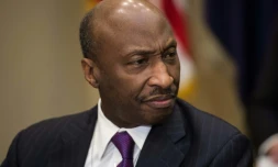 Kenneth Frazier, le PDG du géant américain de la pharmacie Merck, à Washington le 31 janvier 2017
