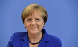 La chanceliÚre allemande Angela Merkel, lors d'une conférence de presse à Berlin, le 28 juillet 2016