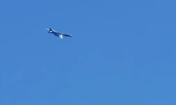 Un bombardier américain Rockwell B-1 Lancer, le 5 novembre 2014 au-dessus de la Syrie