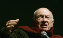 Le philosophe et sociologue français Edgar Morin, le 6 décembre 2007 à Mexico