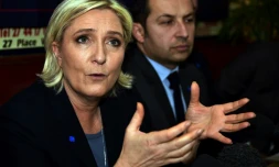 Marine Le Pen le 27 janvier 2017 à Bouchain