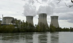 La centrale nucléaire du Bugey à Saint-Vulbas dans l'Ain, le 8 avril 2016