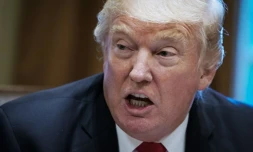 Le président américain Donald Trump à la Maison blanche à Washington, le 5 octobre 2017