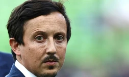 Le président espagnol de l'OM, Pablo Longoria, avant le match de Ligue 1 entre le FC Metz et l'Olympique de Marseille, à Metz, le 18 août 2023