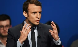 Emmanuel Macron le 28 février 2017 à Angers