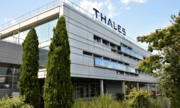 Le site de Thales Avionics Ă Toulouse, le 17 juin 2020