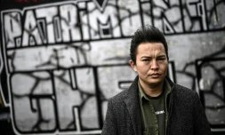 Le franco-afghan Reza Jafari, le 1er décembre 2020 à Montreuil, près de Paris