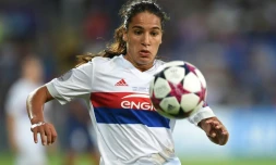 L'équipe lyonnaise d'Amel Majri sacrée championne d'Europe devant le PSG à Cardiff, le 1er juin 2017 