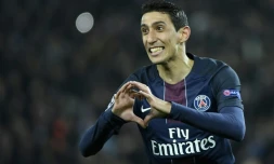Angel Di Maria, le 14 février 2017, à Paris