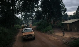 Un convoi de la Monusco en RDC en septembre 2020