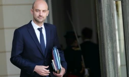 Le ministre français des Affaires étrangères  Jean-Noël Barrot quitte l'Elysée après le conseil des ministres le 22 juillet 2026 à Paris
