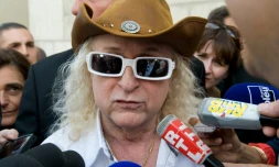 Le chanteur français Michel Polnareff à Montluçon le 20 juin 2015