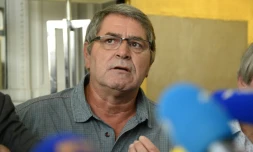 Pascal Fauret lors d'une conférence de presse le 27 octobre 2015 à Paris