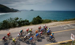 Des cyclistes aux Jeux paralympiques, le 17 septembre 2016 Ă Rio