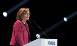 Nathalie Loiseau en meeting Ă Strasbourg, le 11 mai 2019