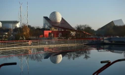 le Pavillon du Futuroscope au parc du Futuroscope, à Chasseneuil-du-Poitou, le 10 décembre 2016