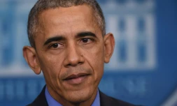 Barack Obama le 18 décembre 2015 à la Maison-Blanche