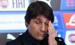 Le sélectionneur de l'équipe d'Italie Antonio Conte, le 28 mars 2016 à Munich