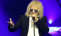 Le chanteur français Michel Polnareff à Nice le 8 novembre 2016
