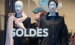 Les soldes à Brest, dans le Finistère, le 10 janvier 2020.