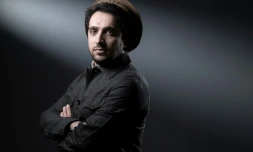 Ahmad Massoud, fils du commandant afghan Ahmad Massoud, Ă Paris le 22 mars 2021