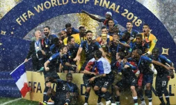 La France sur le toit du monde, sacrée devant la Croatie à Moscou, le 15 juillet 2018