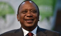 Le président kényan Uhuru Kenyatta, le 30 octobre 2017 à Nairobi