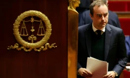 Le Premier ministre Sébastien Lecornu à l'Assemblée nationale le 24 octobre 2025 à Paris 