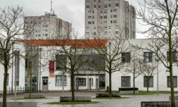 Le collège Louise Michel à Lille le 17 décembre 2014
