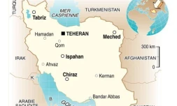 Carte de l'Iran