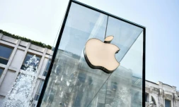 Le nouveau magasin Apple Store à Milan en Italie, le 26 juillet 2018 