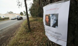 Un avis de recherche placardé le 11 mars 2016 sur l'île d'Oléron 